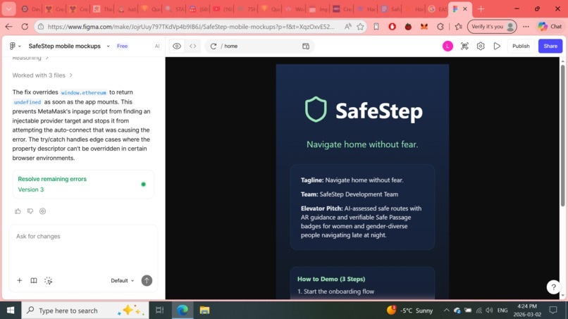 SafeStep: Navigate home without fear – screenshot 1