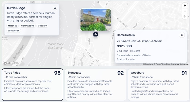 WhereNext – screenshot 3
