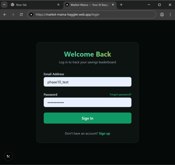 Market-Mama Haggler – screenshot 1