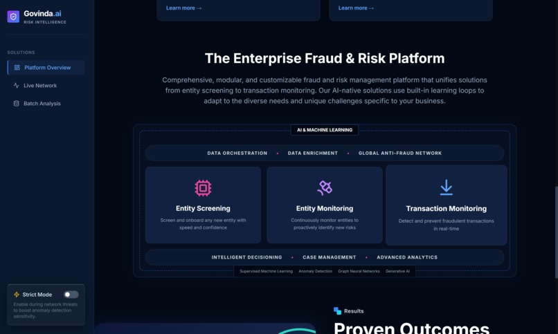AI-Powered AML & Fraud Detection System by stephen hawking's – screenshot 1