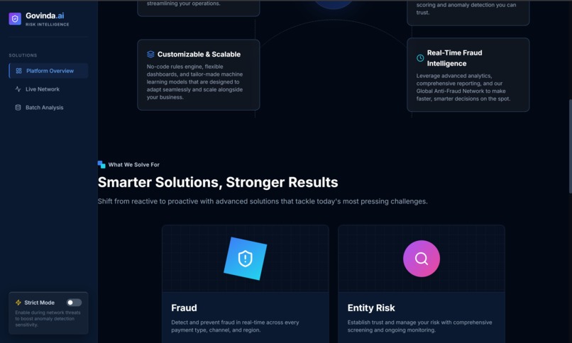 AI-Powered AML & Fraud Detection System by stephen hawking's – screenshot 2