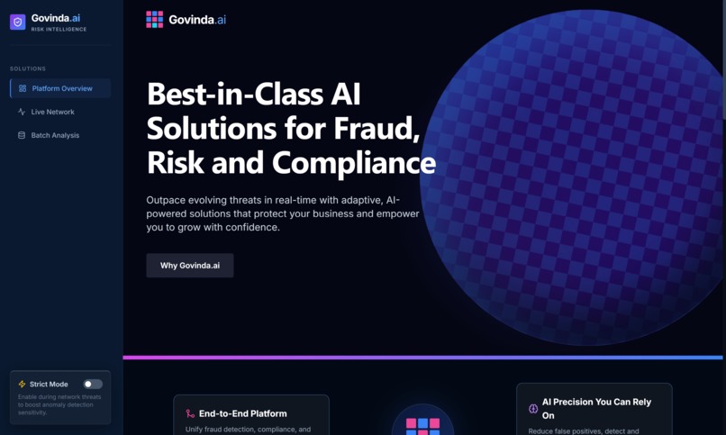 AI-Powered AML & Fraud Detection System by stephen hawking's – screenshot 4