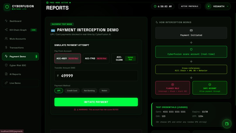 CyberFusion: AI-Driven AML Intelligence – screenshot 5