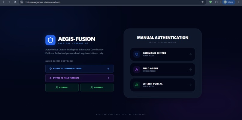 Aegis-Fusion – screenshot 1