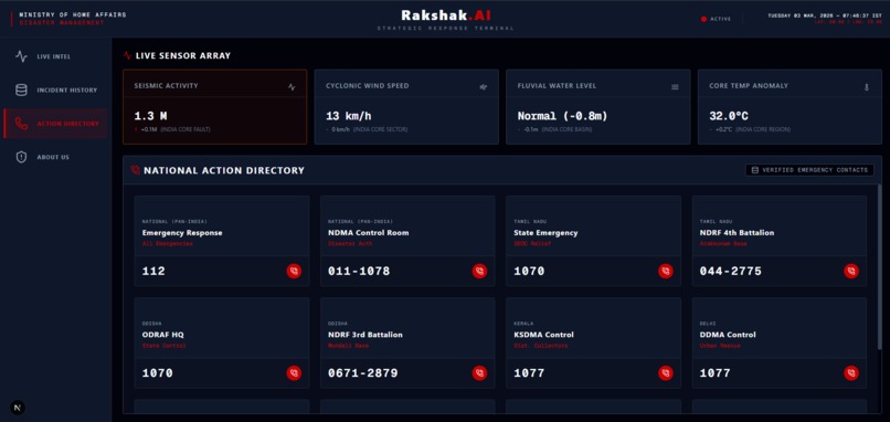 VANS Tech - Rakshak.AI – screenshot 1