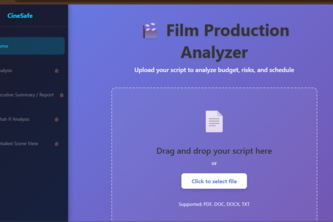 CineSafe AI - Film Production Safety & Budgeting System