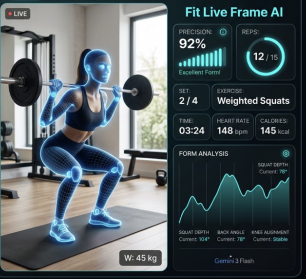 Fit Live Frame AI – screenshot 1