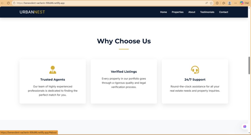 UrbanNest Realty – Modern Real Estate Web Platform – screenshot 3