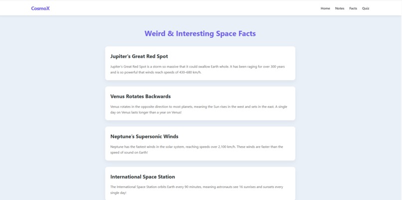 CosmoX – screenshot 2