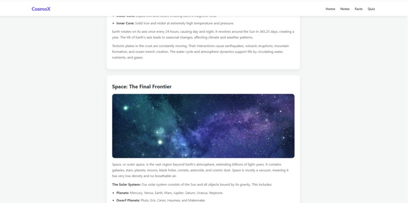 CosmoX – screenshot 3