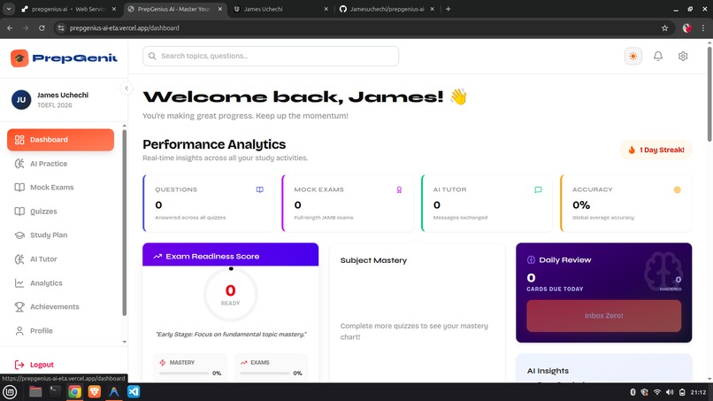 Prepgenius Ai – screenshot 1