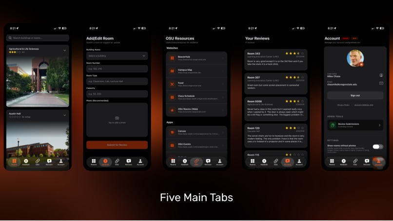 OSU Rooms – screenshot 2