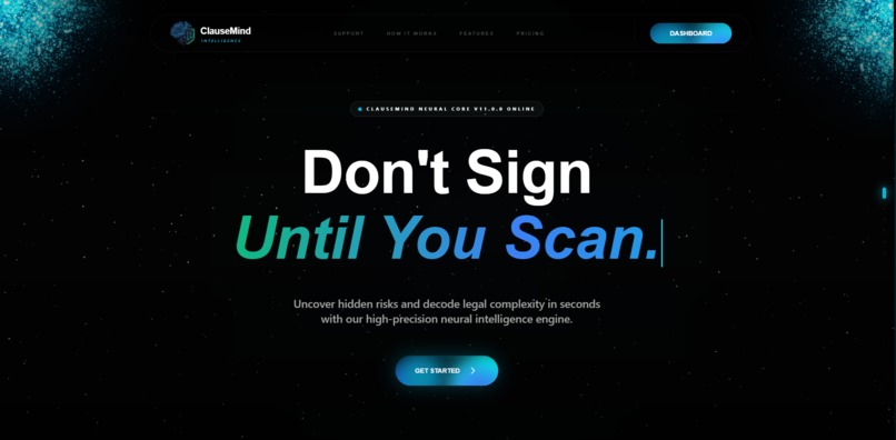 Clause Mind AI Legal Assistant – screenshot 1