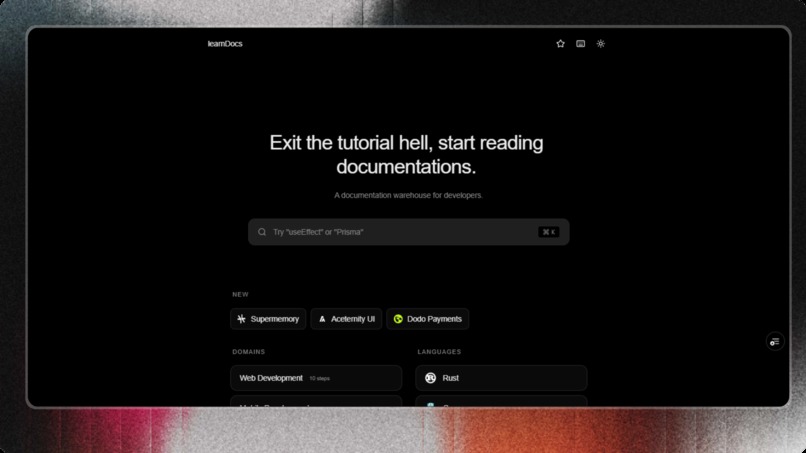 learndocs – screenshot 1