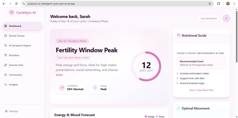CycleSync – screenshot 5