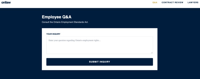 onllaw – screenshot 3