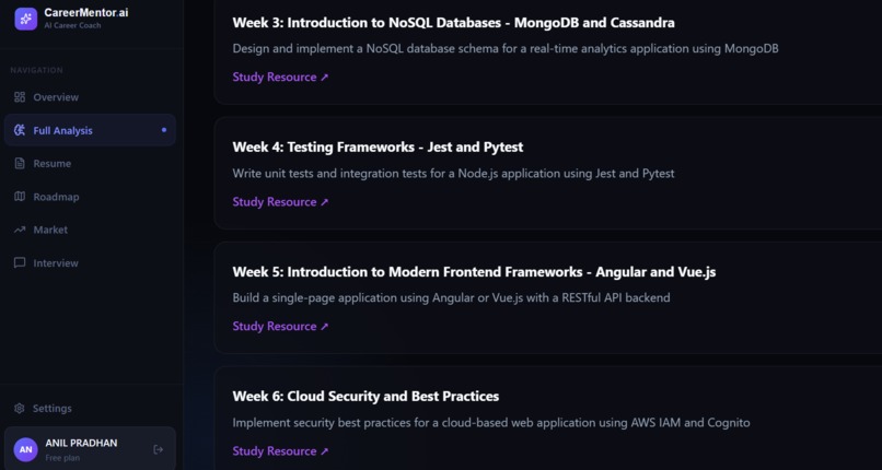 AI Career Mentor — Nova Edition – screenshot 7