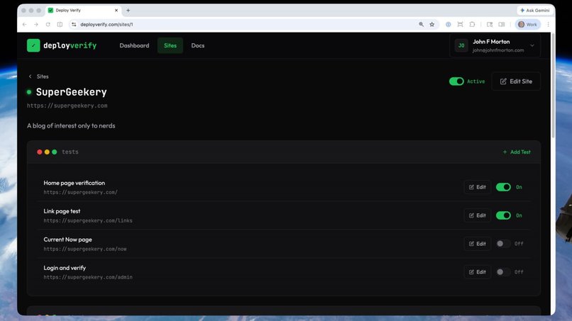 Deploy Verify – screenshot 4