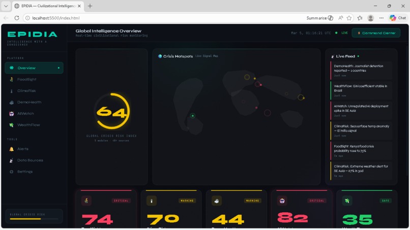 EPIDIA – screenshot 1