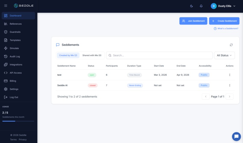 Seddle - AI Agents for Audience Engagement – screenshot 1