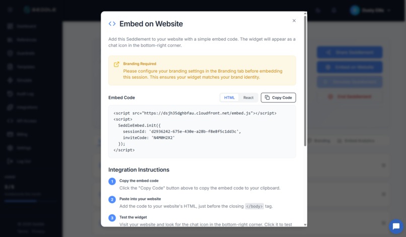 Seddle - AI Agents for Audience Engagement – screenshot 5