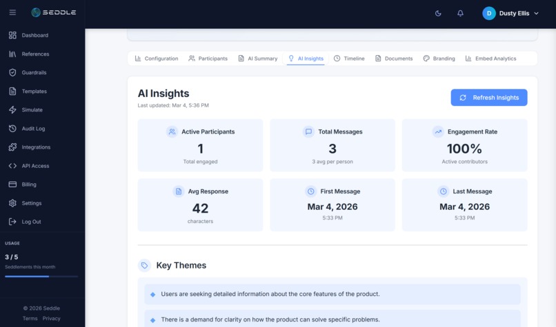 Seddle - AI Agents for Audience Engagement – screenshot 10