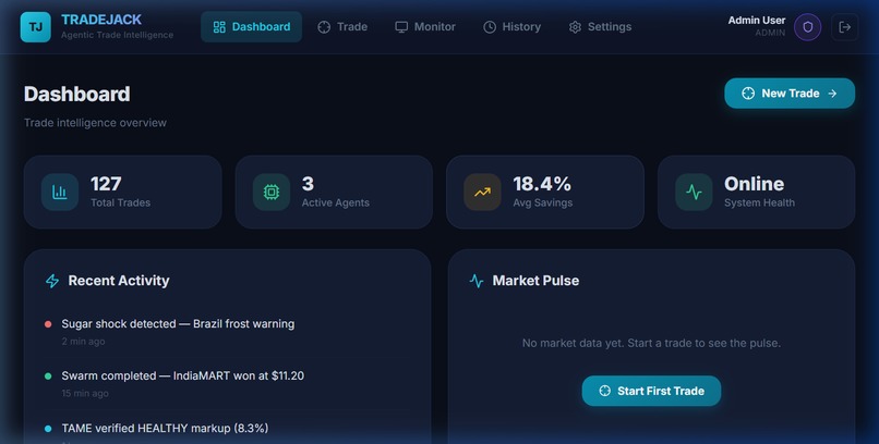 TradeJack: AI Supply Chain Hedge Fund – screenshot 5