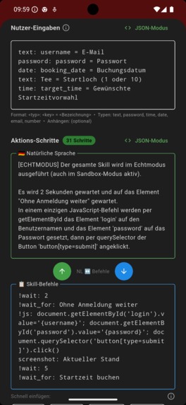 GolfStatus Browser Agent – screenshot 7