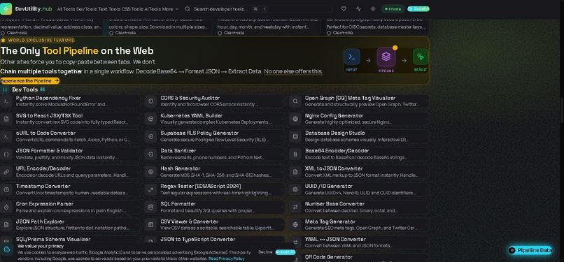 Devutilityhub – screenshot 1
