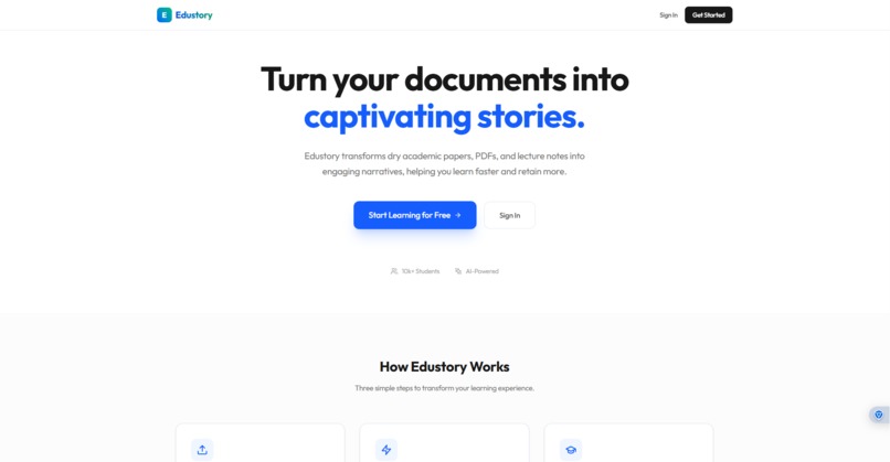 unistory ai  – screenshot 1
