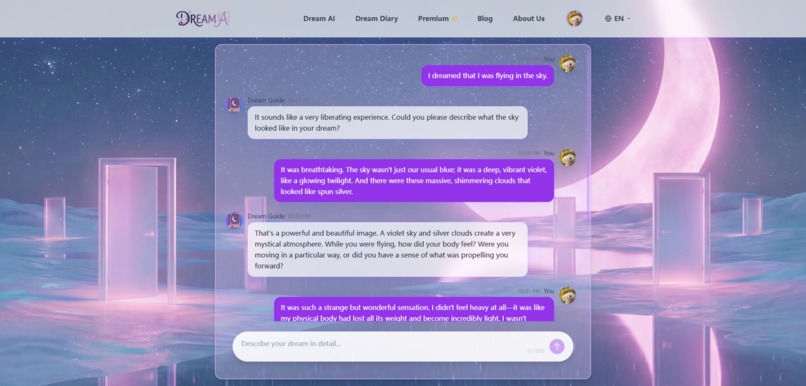 DreamsAI – screenshot 2
