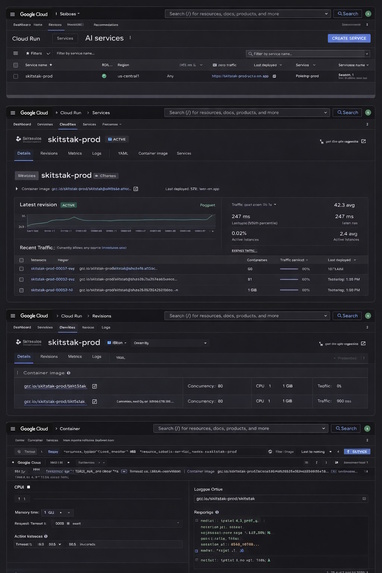 Gemini Live + user create masterpiece together with SkitStak – screenshot 1