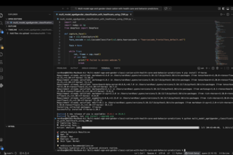 MultiModel Age and gender classification with healthcare 