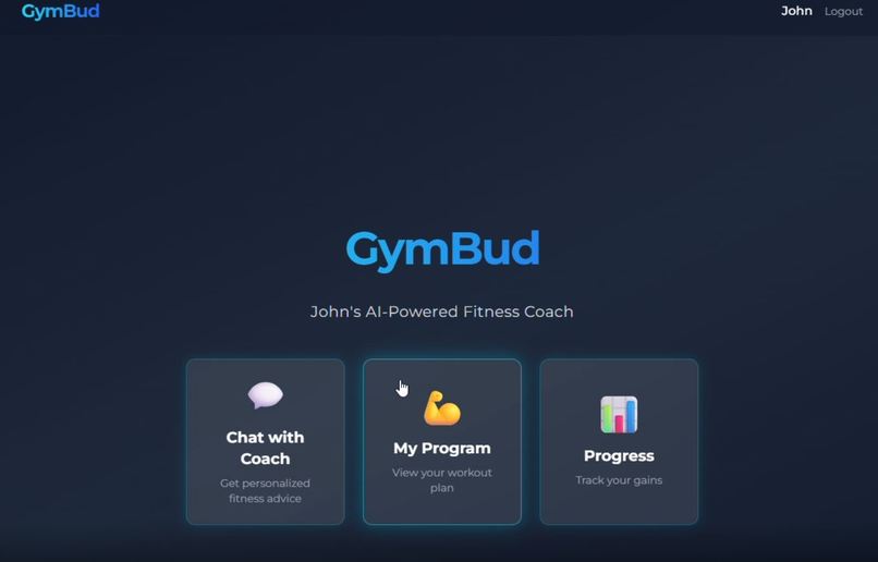 GymBud – screenshot 1