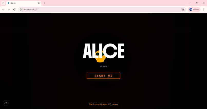 ALICE – screenshot 1