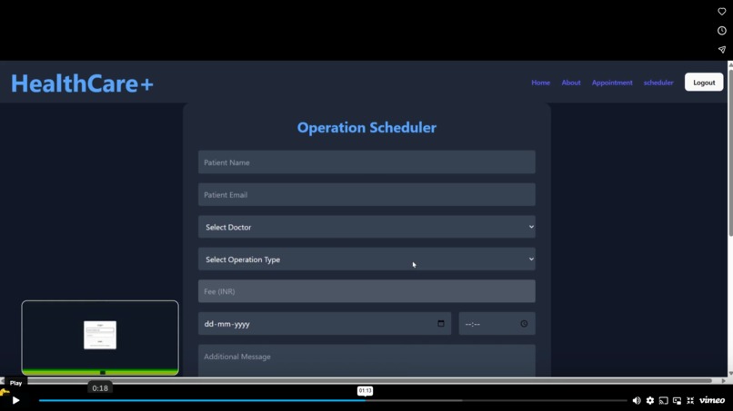 operationscheduler – screenshot 2