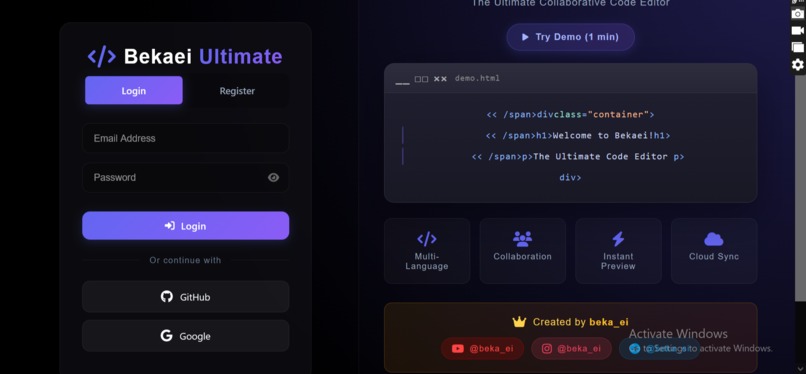 bekaei-codelab – screenshot 1