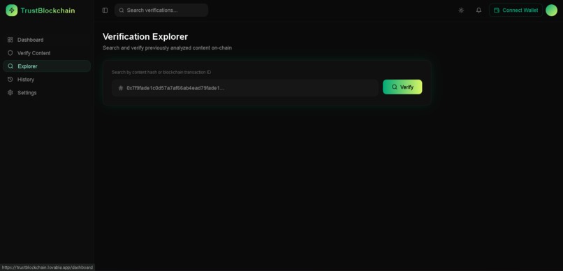 TrustBlockchain – screenshot 2