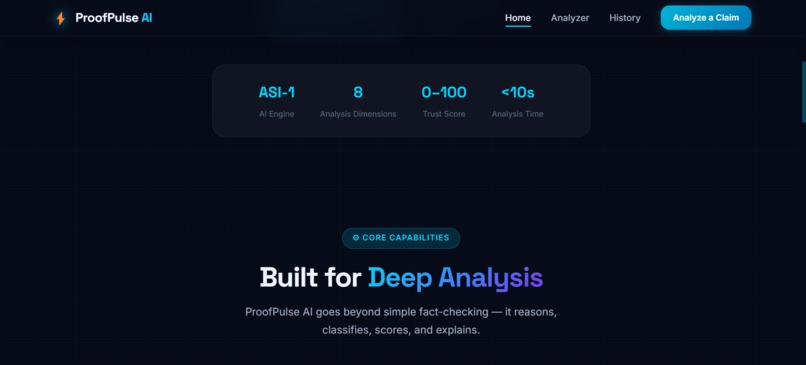 ProofPulse AI – screenshot 2