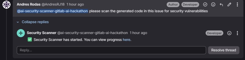 Issue2Secure AI – screenshot 5