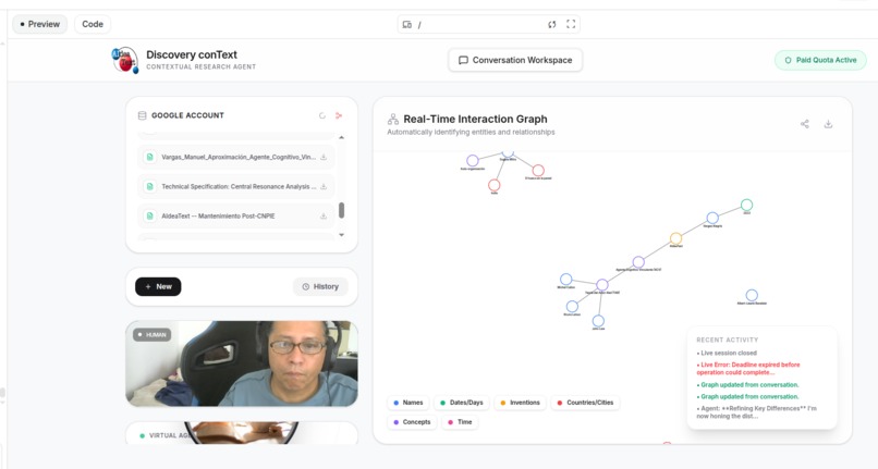 AIdeaText: Disccovery conText – screenshot 2