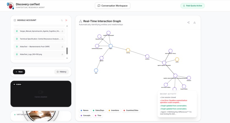 AIdeaText: Disccovery conText – screenshot 3