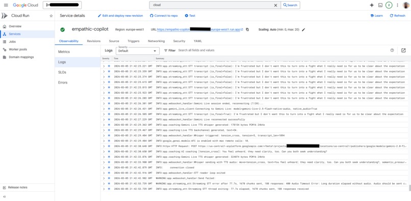 Empathic Co-Pilot – screenshot 3
