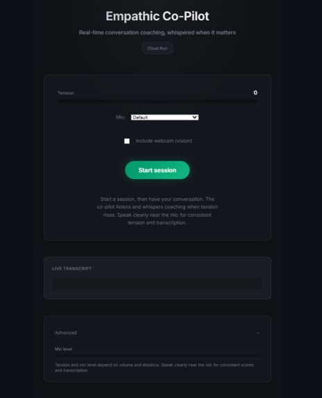 Empathic Co-Pilot – screenshot 5