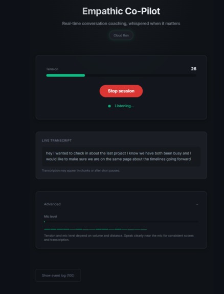 Empathic Co-Pilot – screenshot 7