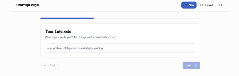 StartupForge – screenshot 2
