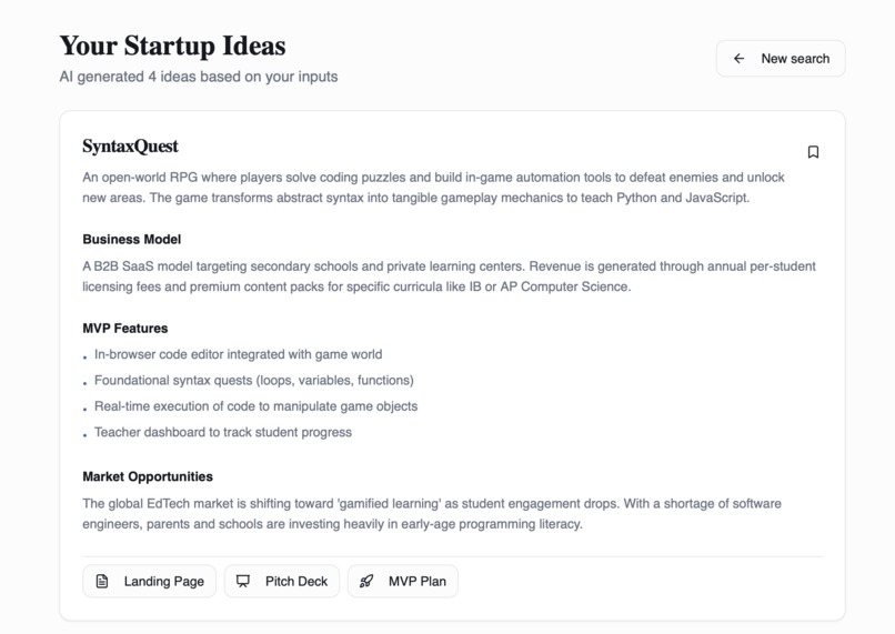 StartupForge – screenshot 3