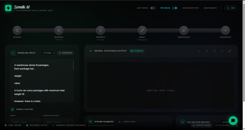 Zeroth AI – screenshot 2