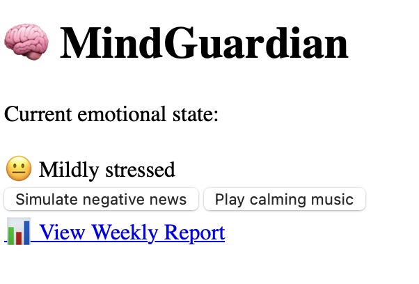 MindGuardian – screenshot 2