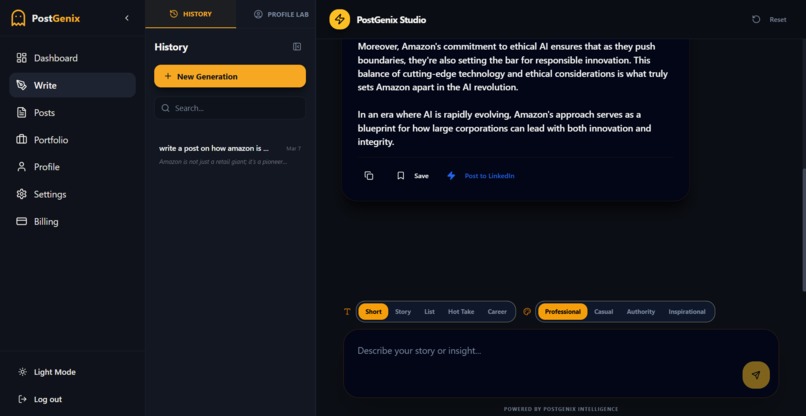 PostGenix – screenshot 6